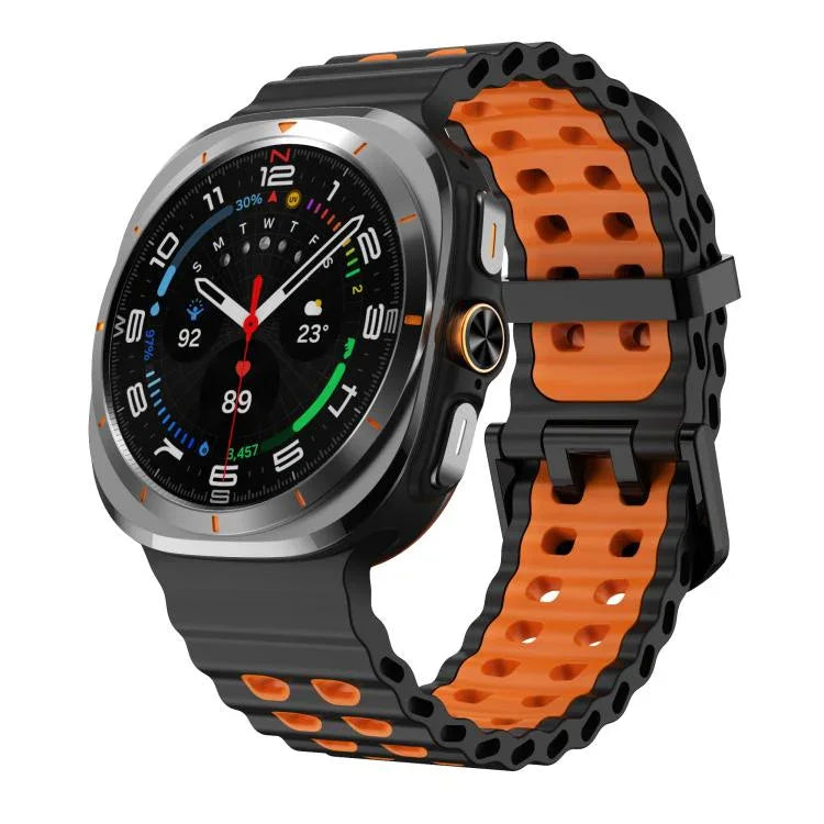 Dây đeo silicone hai tông màu Kalebol Ocean, Dành cho Samsung Galaxy Watch Ultra 47mm / Ultra 2025
