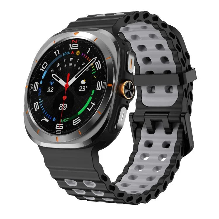 Dây đeo silicone hai tông màu Kalebol Ocean, Dành cho Samsung Galaxy Watch Ultra 47mm / Ultra 2025