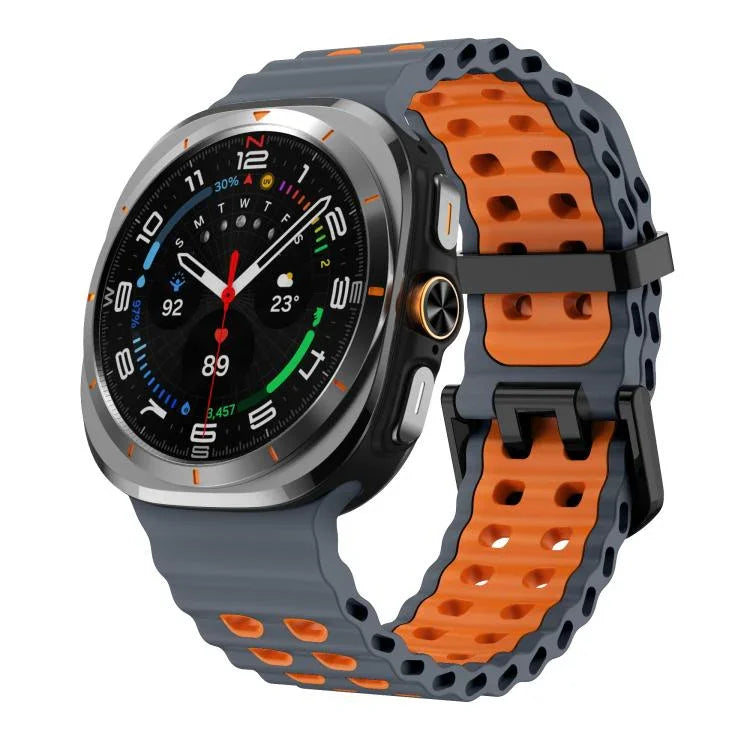 Dây đeo silicone hai tông màu Kalebol Ocean, Dành cho Samsung Galaxy Watch Ultra 47mm / Ultra 2025