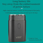 VGR V-341 Rotating 2 Cuttter Head Portable Electric Shaver, V-341