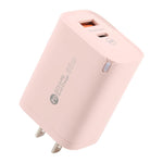 Sạc nhanh AR-PD12 65W QC3.0 USB và USB-C / Type-C PD, phích cắm US, phích cắm US