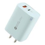 Sạc nhanh AR-PD12 65W QC3.0 USB và USB-C / Type-C PD, phích cắm US, phích cắm US