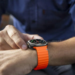 Dây silicone may sóng Kalebol, Dành cho Samsung Galaxy Watch Ultra 47mm / Ultra 2025