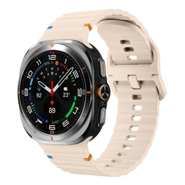 Dây silicone may sóng Kalebol, Dành cho Samsung Galaxy Watch Ultra 47mm / Ultra 2025
