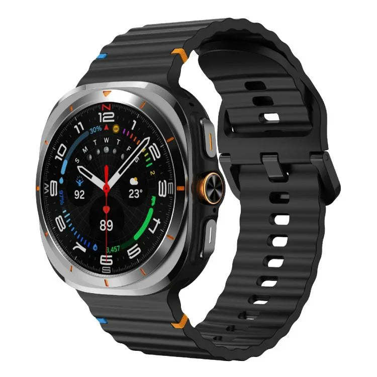Dây silicone may sóng Kalebol, Dành cho Samsung Galaxy Watch Ultra 47mm / Ultra 2025