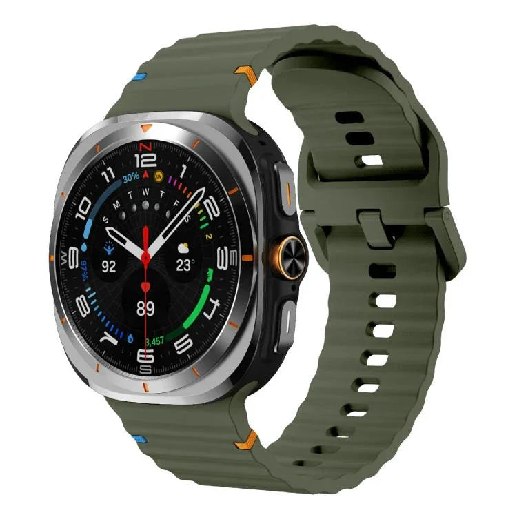 Dây silicone may sóng Kalebol, Dành cho Samsung Galaxy Watch Ultra 47mm / Ultra 2025