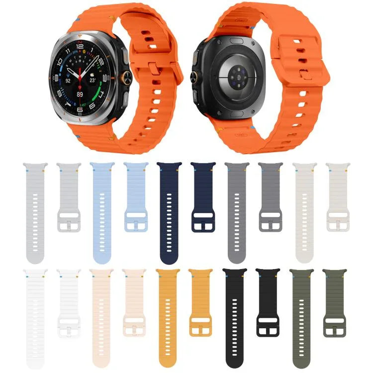 Dây silicone may sóng Kalebol, Dành cho Samsung Galaxy Watch Ultra 47mm / Ultra 2025