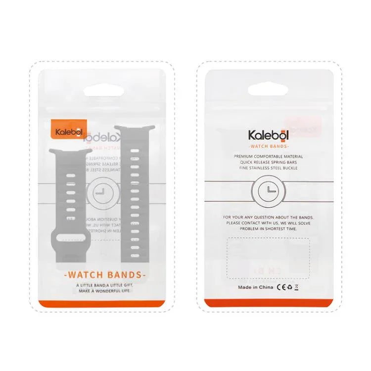 Kalebol Wave Reverse Buckle Silicone Strap, For Samsung Galaxy Watch Ultra 47mm / Ultra 2025
