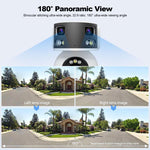 Camera Dome PTZ Góc Rộng Siêu Rộng Đa Ống Kính 8MP HD SriHome SH055B, SH055B