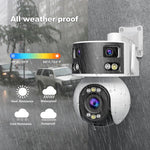 Camera Dome PTZ Góc Rộng Siêu Rộng Đa Ống Kính 8MP HD SriHome SH055B, SH055B