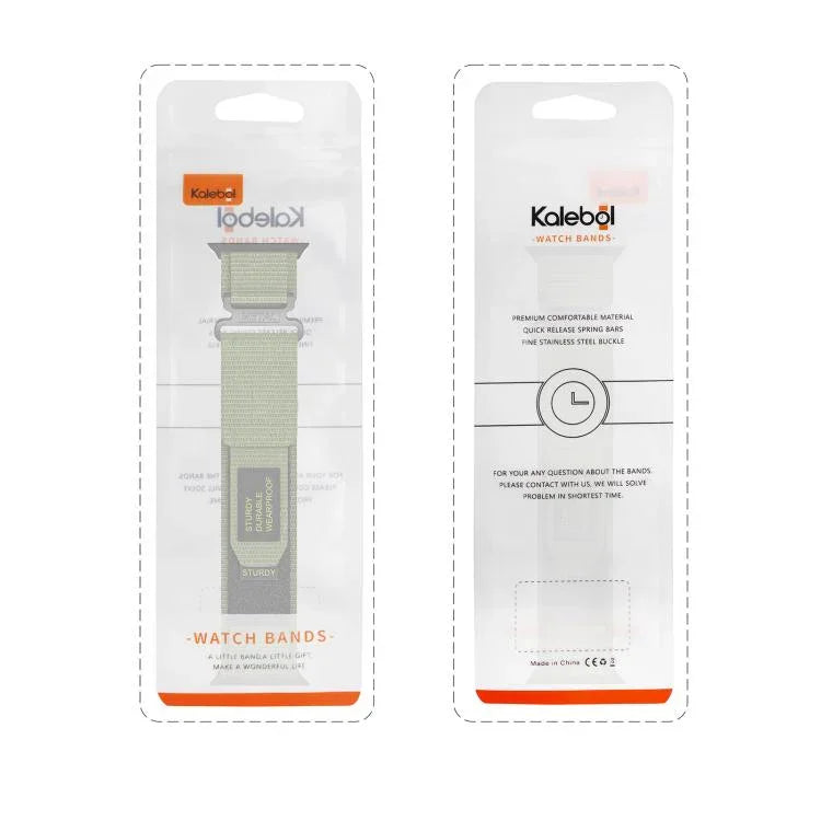 Dây nylon hai đoạn đơn giản Kalebol, Dành cho Apple Watch 46mm / 49mm / 45mm / 44mm, Dành cho Apple Watch 42mm / 41mm / 40mm / 38mm