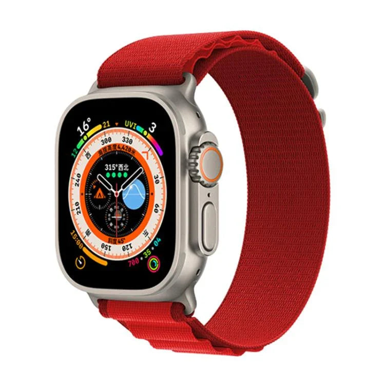 Dây đồng hồ vòng nylon Kalebol Aline, Dành cho Apple Watch 46mm / 49mm / 45mm / 44mm, Dành cho Apple Watch 42mm / 41mm / 40mm / 38mm