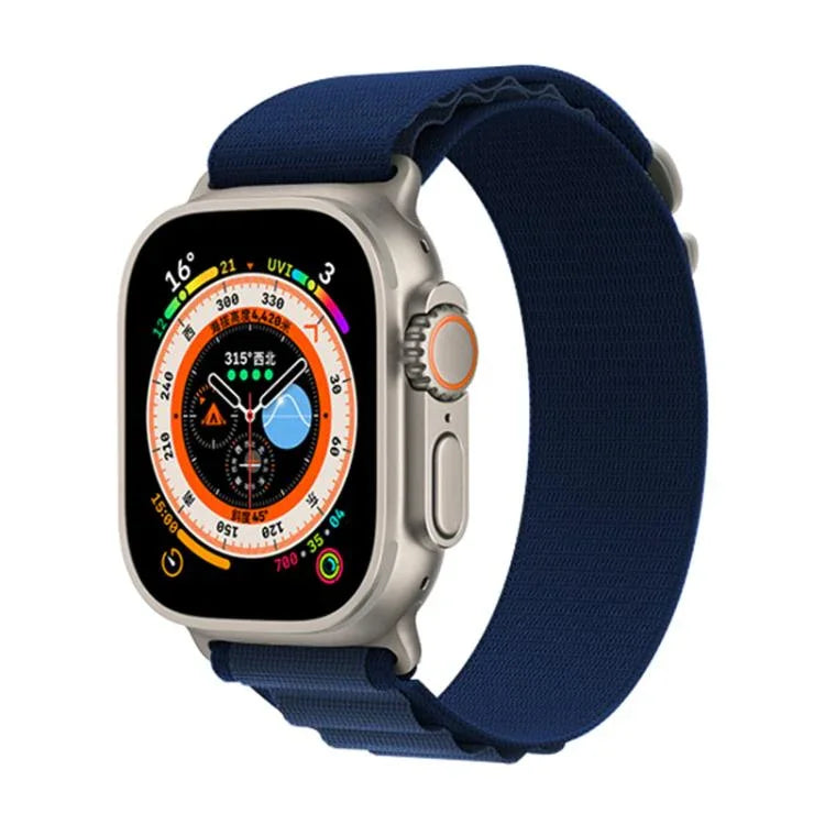 Dây đồng hồ vòng nylon Kalebol Aline, Dành cho Apple Watch 46mm / 49mm / 45mm / 44mm, Dành cho Apple Watch 42mm / 41mm / 40mm / 38mm
