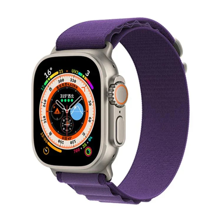 Dây đồng hồ vòng nylon Kalebol Aline, Dành cho Apple Watch 46mm / 49mm / 45mm / 44mm, Dành cho Apple Watch 42mm / 41mm / 40mm / 38mm