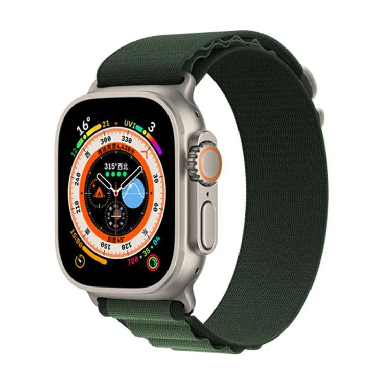 Dây đồng hồ vòng nylon Kalebol Aline, Dành cho Apple Watch 46mm / 49mm / 45mm / 44mm, Dành cho Apple Watch 42mm / 41mm / 40mm / 38mm