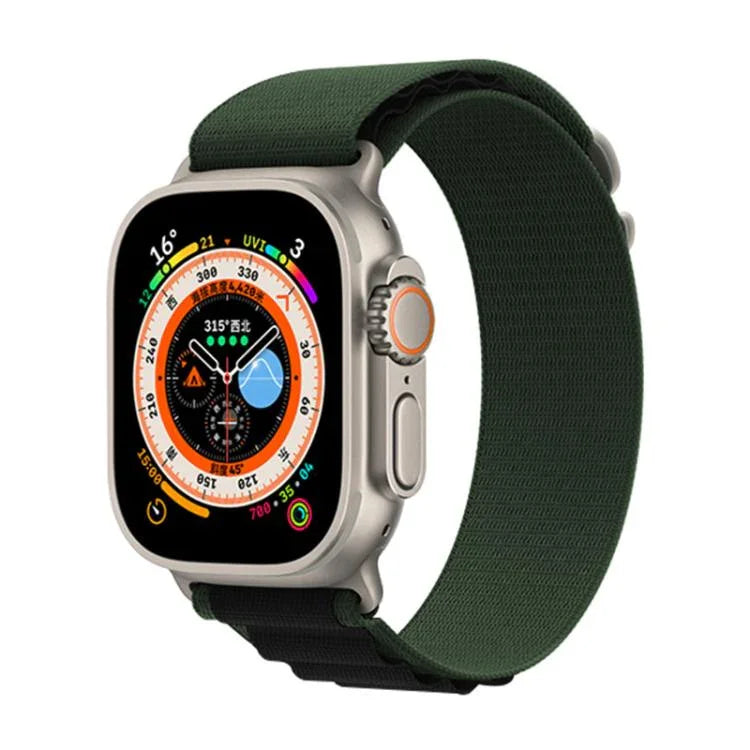 Dây đồng hồ vòng nylon Kalebol Aline, Dành cho Apple Watch 46mm / 49mm / 45mm / 44mm, Dành cho Apple Watch 42mm / 41mm / 40mm / 38mm