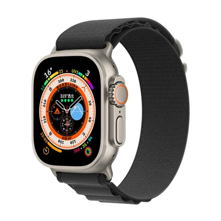Dây đồng hồ vòng nylon Kalebol Aline, Dành cho Apple Watch 46mm / 49mm / 45mm / 44mm, Dành cho Apple Watch 42mm / 41mm / 40mm / 38mm