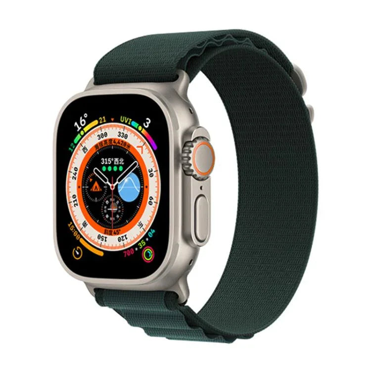 Dây đồng hồ vòng nylon Kalebol Aline, Dành cho Apple Watch 46mm / 49mm / 45mm / 44mm, Dành cho Apple Watch 42mm / 41mm / 40mm / 38mm