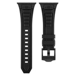 Dây đồng hồ silicone giáp co giãn cao Kalebol, Dành cho Apple Watch 46mm / 49mm / 45mm / 44mm