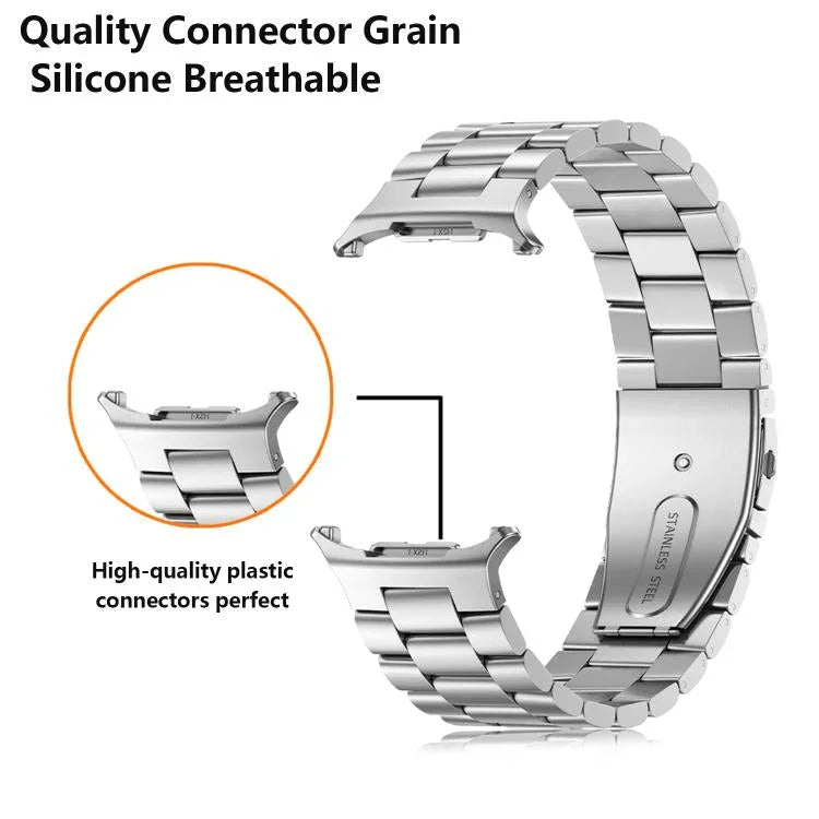 Dây đồng hồ thép ba hạt Kalebol, Dành cho Samsung Galaxy Watch Ultra 47mm / Ultra 2025
