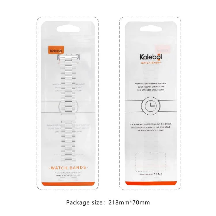 Dây đồng hồ thép ba hạt Kalebol, Dành cho Samsung Galaxy Watch Ultra 47mm / Ultra 2025