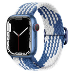 Dây đồng hồ nylon bện Kalebol với tám khóa, Dành cho Apple Watch 46mm / 49mm / 45mm / 44mm, Dành cho Apple Watch 42mm / 41mm / 40mm / 38mm