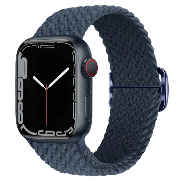 Dây đồng hồ nylon bện Kalebol với tám khóa, Dành cho Apple Watch 46mm / 49mm / 45mm / 44mm, Dành cho Apple Watch 42mm / 41mm / 40mm / 38mm