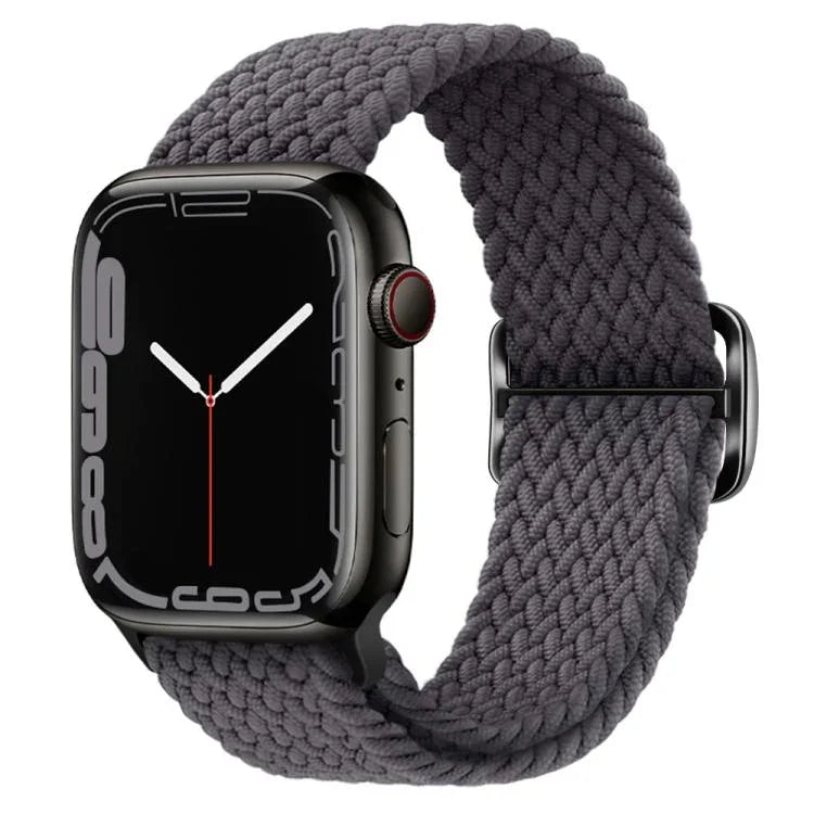 Dây đồng hồ nylon bện Kalebol với tám khóa, Dành cho Apple Watch 46mm / 49mm / 45mm / 44mm, Dành cho Apple Watch 42mm / 41mm / 40mm / 38mm