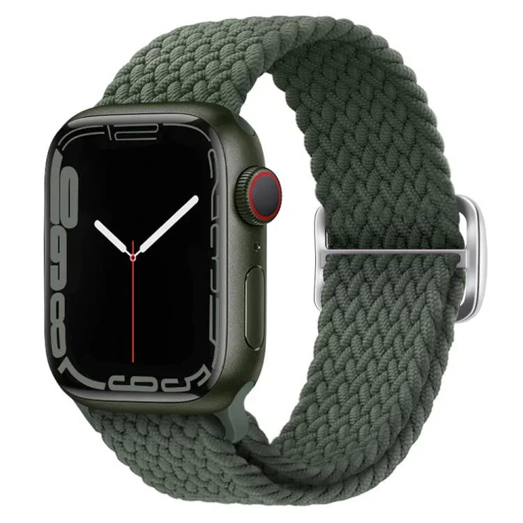 Dây đồng hồ nylon bện Kalebol với tám khóa, Dành cho Apple Watch 46mm / 49mm / 45mm / 44mm, Dành cho Apple Watch 42mm / 41mm / 40mm / 38mm