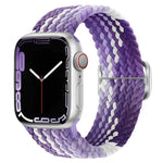 Dây đồng hồ nylon bện Kalebol với tám khóa, Dành cho Apple Watch 46mm / 49mm / 45mm / 44mm, Dành cho Apple Watch 42mm / 41mm / 40mm / 38mm
