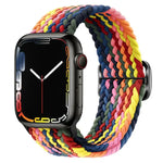 Dây đồng hồ nylon bện Kalebol với tám khóa, Dành cho Apple Watch 46mm / 49mm / 45mm / 44mm, Dành cho Apple Watch 42mm / 41mm / 40mm / 38mm