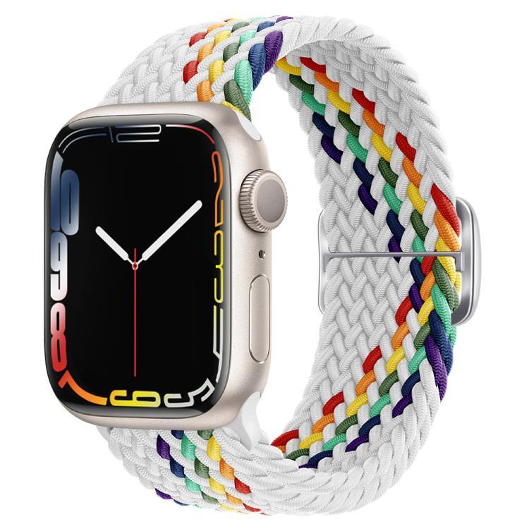Dây đồng hồ nylon bện Kalebol với tám khóa, Dành cho Apple Watch 46mm / 49mm / 45mm / 44mm, Dành cho Apple Watch 42mm / 41mm / 40mm / 38mm