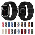 Dây đồng hồ nylon bện Kalebol với tám khóa, Dành cho Apple Watch 46mm / 49mm / 45mm / 44mm, Dành cho Apple Watch 42mm / 41mm / 40mm / 38mm