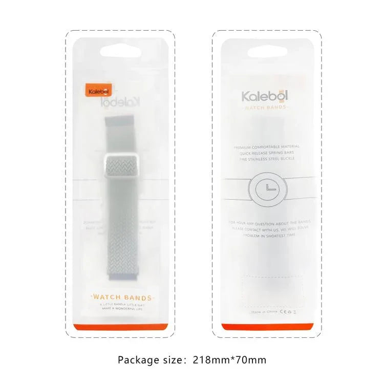 Dây đồng hồ nylon bện Kalebol với tám khóa, Dành cho Apple Watch 46mm / 49mm / 45mm / 44mm, Dành cho Apple Watch 42mm / 41mm / 40mm / 38mm