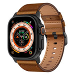 Dây đồng hồ da thật Kalebol, Dành cho Apple Watch 46mm / 49mm / 45mm / 44mm