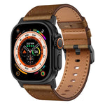 Dây đồng hồ da thật Kalebol, Dành cho Apple Watch 46mm / 49mm / 45mm / 44mm