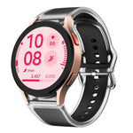 Dây đồng hồ silicone trong suốt Kalebol Glacier, Dành cho Samsung Galaxy Watch 7 / 6 / 5 / 4