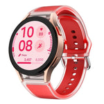 Dây đồng hồ silicone trong suốt Kalebol Glacier, Dành cho Samsung Galaxy Watch 7 / 6 / 5 / 4