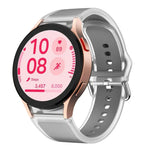 Dây đồng hồ silicone trong suốt Kalebol Glacier, Dành cho Samsung Galaxy Watch 7 / 6 / 5 / 4