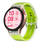 Dây đồng hồ silicone trong suốt Kalebol Glacier, Dành cho Samsung Galaxy Watch 7 / 6 / 5 / 4