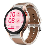 Dây đồng hồ silicone trong suốt Kalebol Glacier, Dành cho Samsung Galaxy Watch 7 / 6 / 5 / 4
