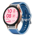 Dây đồng hồ silicone trong suốt Kalebol Glacier, Dành cho Samsung Galaxy Watch 7 / 6 / 5 / 4