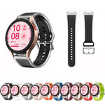 Dây đồng hồ silicone trong suốt Kalebol Glacier, Dành cho Samsung Galaxy Watch 7 / 6 / 5 / 4