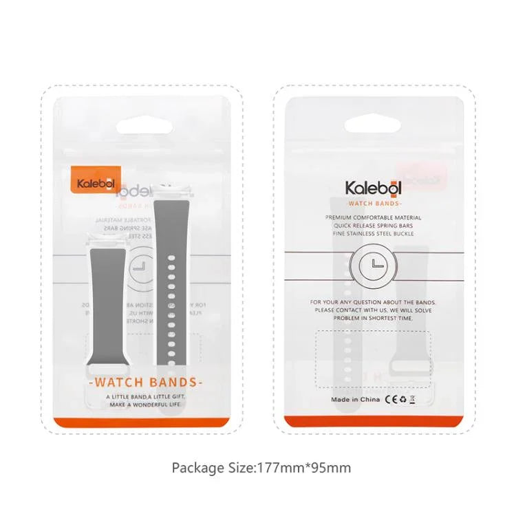 Dây đồng hồ silicone trong suốt Kalebol Glacier, Dành cho Samsung Galaxy Watch 7 / 6 / 5 / 4