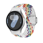 Dây đồng hồ vòng bện nút khóa nam châm Kalebol, Dành cho Samsung Galaxy Watch 5 Pro / 6 / 7