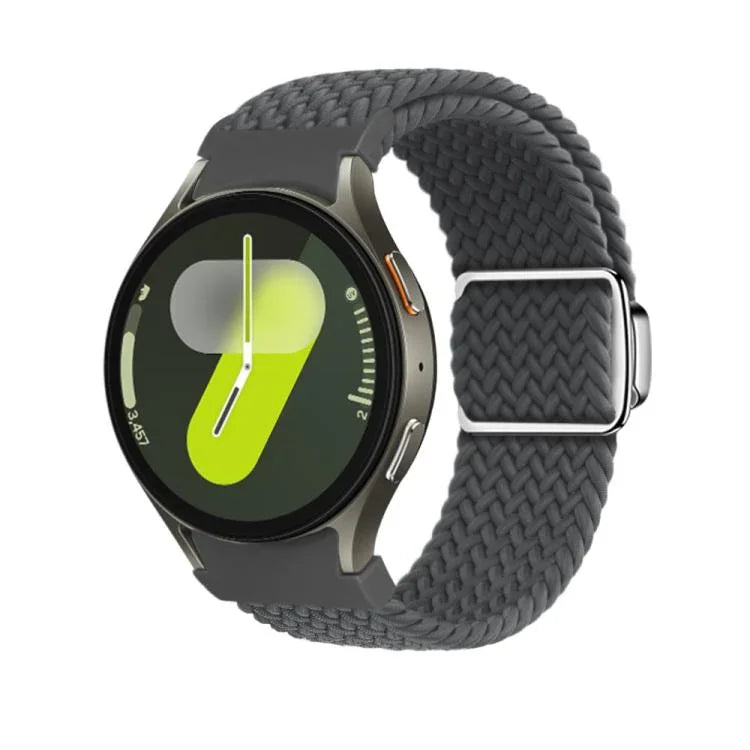 Dây đồng hồ vòng bện nút khóa nam châm Kalebol, Dành cho Samsung Galaxy Watch 5 Pro / 6 / 7