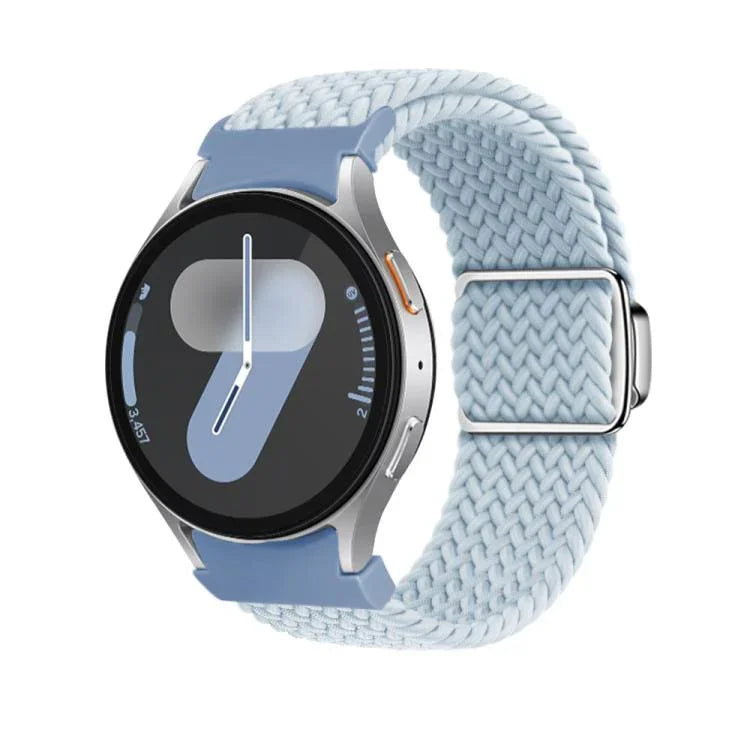 Dây đồng hồ vòng bện nút khóa nam châm Kalebol, Dành cho Samsung Galaxy Watch 5 Pro / 6 / 7