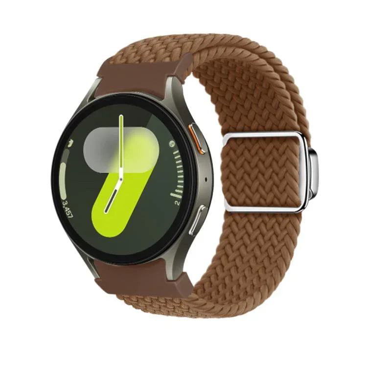 Dây đồng hồ vòng bện nút khóa nam châm Kalebol, Dành cho Samsung Galaxy Watch 5 Pro / 6 / 7