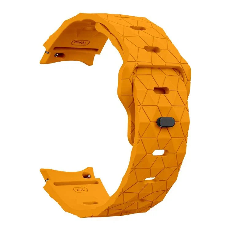 Dây silicone Kalebol họa tiết bóng đá khóa ngược, Dành cho Samsung Galaxy Watch 4 / 5 / 6