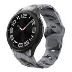 Dây silicone Kalebol họa tiết bóng đá khóa ngược, Dành cho Samsung Galaxy Watch 4 / 5 / 6